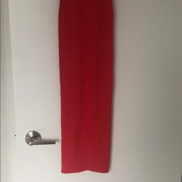 Brand new red dress with gold straps - Picture 2 of 5